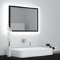 Specchio da Bagno LED vidaXL con Illuminazione a Parete