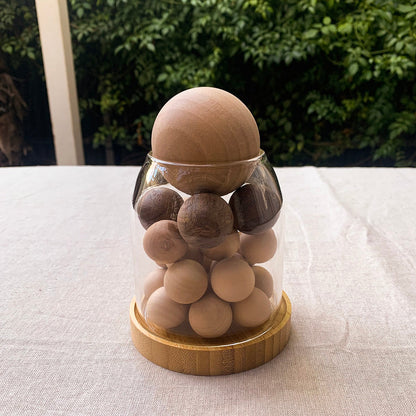 Diffusore di Oli Essenziali Pearl Wood in Legno Naturale