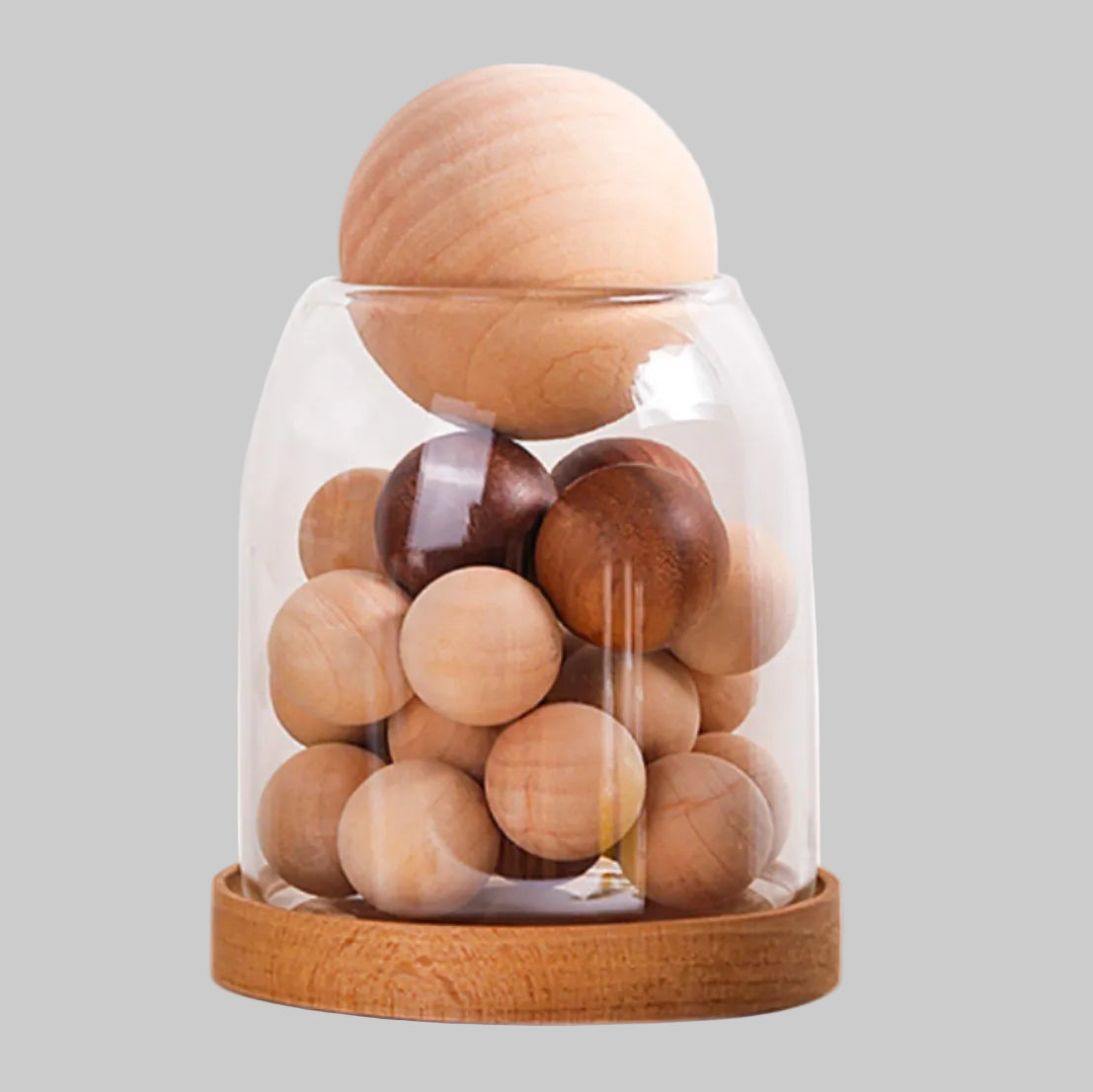 Diffusore di Oli Essenziali Pearl Wood in Legno Naturale