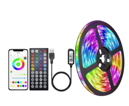 Striscia LED Smart USB NNEOBA - Illuminazione RGB Intelligente